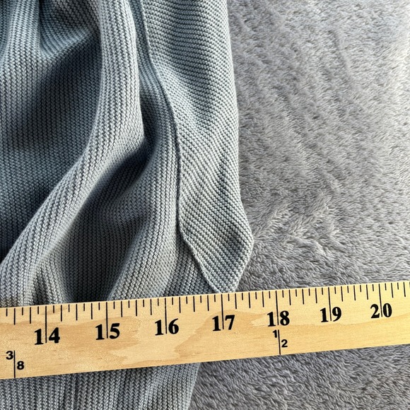 Free People Shasta One-Piece Autumn Sky Wide Leg Jumpsuit Cutout Back L Coastal - Picture 9 of 10